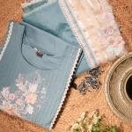 Dusty Teal Blossom