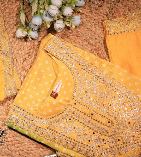 Heer Basanti Yellow Suit